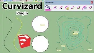 How To Use Curvizard Plugin In SketchUp