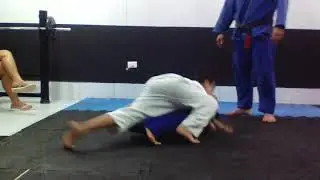 Dia de lutas na academia da GFT