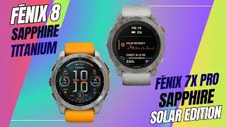 Garmin Fenix 8 AMOLED vs Fenix 7X Pro Sapphire Solar Edition