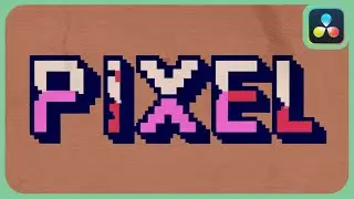 Pixel Damage Effect | DaVinci Resolve |