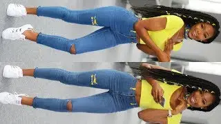 DIY RIPPED AND FRAYED JEANS // HOW TO MAKE OLD JEANS LOOK NEW AND STYLISH
