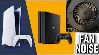 PlayStation 5 Importance of The Fan Noise - PlayStation 4 Pro Comparison Noise!