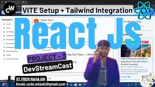 🔧 React + Vite + Tailwind CSS Setup from Scratch | Fast Project Setup 2025 | Beginner Friendly Guide