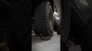 When you have to work on your Bronco but can't find your jack stands.