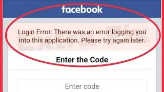 Facebook Fix Smart Tv Connect Login Error: There was an error logging you into this application