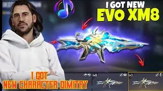 FREE FIRE NEW DESTINY GUARDIAN EVO XM8 FADED WHEEL || EVOLUTION XM8 || NEW DIMITRY CHARACTER TOPUP