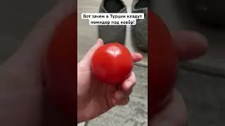 Вот зачем в Турции кладут помидор под ковёр! 