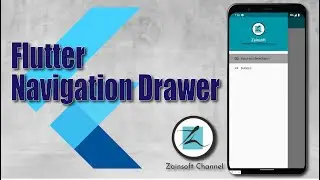 #1 Flutter Drawer / Navigation Drawer | Flutter Tutorials | Material Components widgets