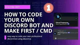 How to Create a Discord Bot: Step-by-Step Guide for Making Your First Slash Command (Part : 1)