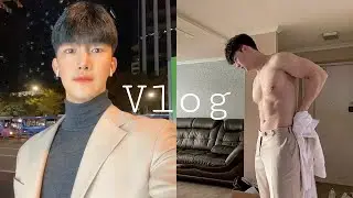 [ 28 old student of University / Trainer VLOG ] - Daily vlog / Weight Training, Shilla Hotel Buffet