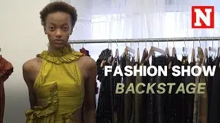 Backstage Of A Fashion Show
