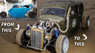 Urchfab's Scrap Heap Challenge - The Drift Rat Rod Build Remastered