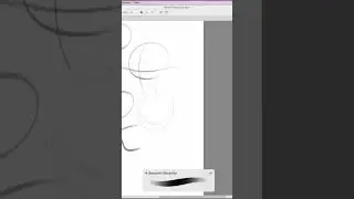 How I use my new Smooth Sketchy Brush! ✏️☁️✨ #shorts #brushes #digitalart