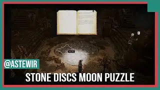 Baldur's Gate 3 - Find the Nightsong | Open the Door | Stone Discs Moon Puzzle | Guide and Solution