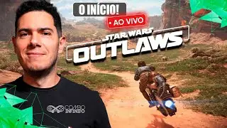 STAR WARS OUTLAWS - O INÍCIO AO VIVO! ACESSO ANTECIPADO!