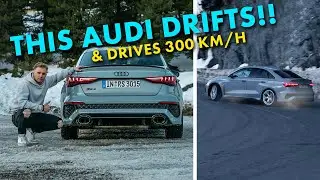We tried the RS3’s DRIFT MODE *gone SIDEWAYS*