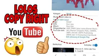 Tips Agar Vidio Tidak Kena Copyright Youtube
