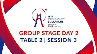 LIVE! | T2 | Day 2 | ITTF World Team Table Tennis Championships Finals Busan 2024 | JPN vs CZE (M)