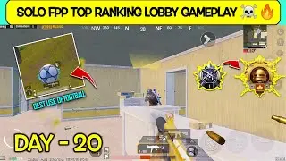 Day - 20 🔥🇵🇰• Diamond / Gold to Solo Fpp Conqueror Rank Push Tips for C3S9 Season. #solofpprankpush