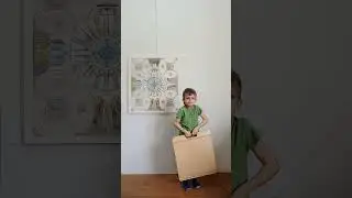 Настольный мольберт для рисования АЗ, цвет Прозрачное масло. Обзор от блогера