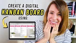 Create a digital KANBAN BOARD with TRELLO | Productivity Tool