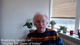 JavaScript: Display the name of today