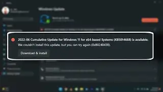 How to Install Windows 11 KB5014668 June Update on Unsupported PC