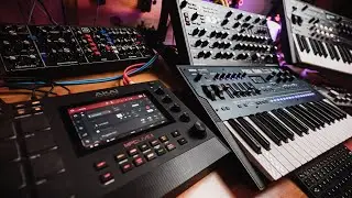 MPC Live 2 Hybrid Hardware Setup - Sharing our current synth setup