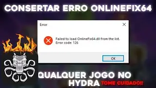 erro onlinefix64.dll | Hydra Launcher como resolver facil e rapido