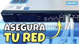 TODA nuestra RED SEGURA 🔒 y libre de ATAQUES con este switch de QNAP | ADRA NDR