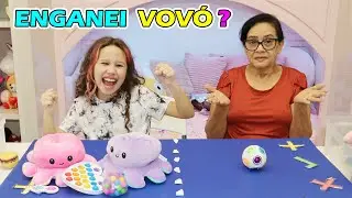 TROCAS de FIDGET TOYS * TENTANDO ENGANAR a VOVÓ?