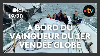 Naviguer sur le bateau vainqueur du 1er Vengée Globe