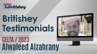 CELTA Testimonial 2 / Alwaleed Alzahrani / 2023