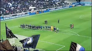 ATALANTA - SALERNITANA 4-1 GASP, ILICIC E LA DEA SOTTO LA CURVA!!!