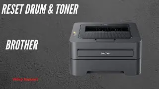 How to reset Drum on Brother HL 2270DW Printer HL 2220 HL 2230 HL 2240 HL 2250