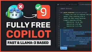 ContinueDev+Groq: Replace Github Copilot with this NEW & FREE Llama-3 Based Opensource Copilot.