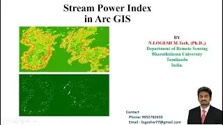 Stream Power Index in Arc GIS