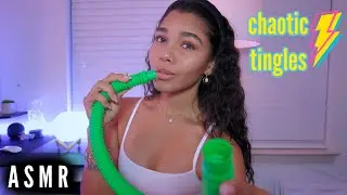 ASMR | Unpredictable Fast & Aggressive ASMR Triggers | Tingle Party ⚡️✨