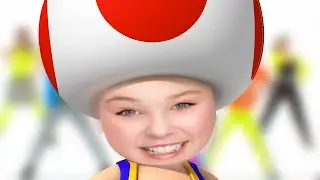 Every time jojo siwa says bop, mario does number 1 *LOUD*