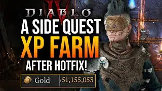 Diablo 4 - Side Quest XP Farm! Early Game! AFTER PATCH!