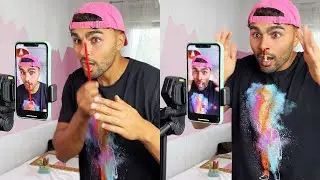 👃🏼✍️HOW I PUT THE WHOLE PEN IN MY NOSE✍️👃🏼 Photography Tutorial in 