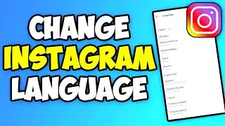 How To Change Language In Instagram [2020] - Instagram Language Settings