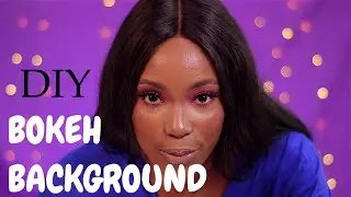 HOW TO CREATE A HALO & BOKEH/BLURRY BACKGROUNDS FOR YOUTUBE VIDEOS