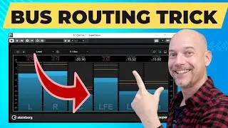 LFE group routing trick in Cubase
