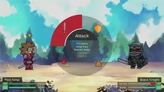 2D RPG Circle Menu - Unity UI