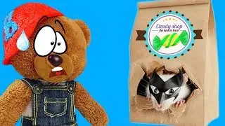 Расхитительница конфет ЛАРА КРЫС. Приключения МЕДВЕДЯ ВАНЬКИ