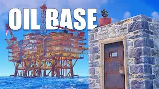I built an illegal oil rig base...