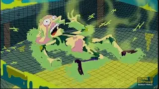 The Simpsons — Mr. Burns Death Scene