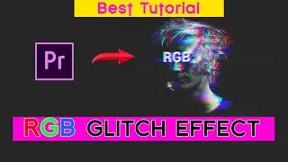 How to Create RGB Split Color Glitch Distortion Video Effects in Adobe Premiere Pro (Tutorial)