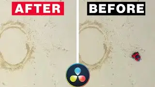 How to Remove a MOVING OBJECT in DaVinci Resolve